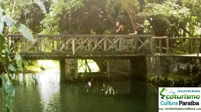 Jardim botânico Benjamin Maranhão: a ponte da entrada Jardim botânico Benjamin Maranhão: a ponte da entrada