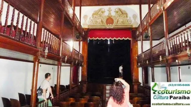 Teatro Santa Ignêz: interior Areia PB turismo: Teatro Santa Ignêz, o interior