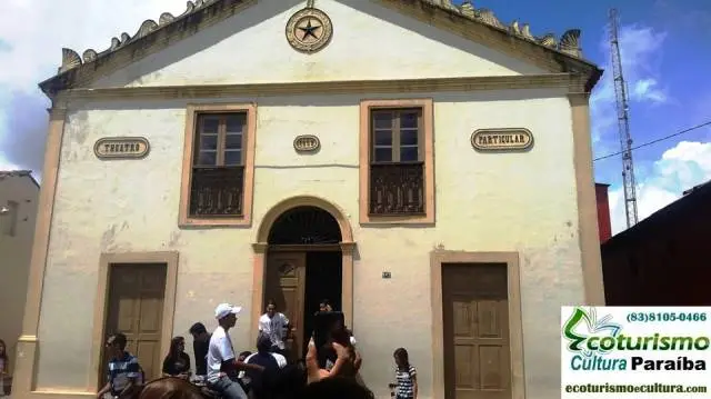 Teatro Minerva em Areia, no Brejo Passeio em Areia PB: visita do Teatro Minerva