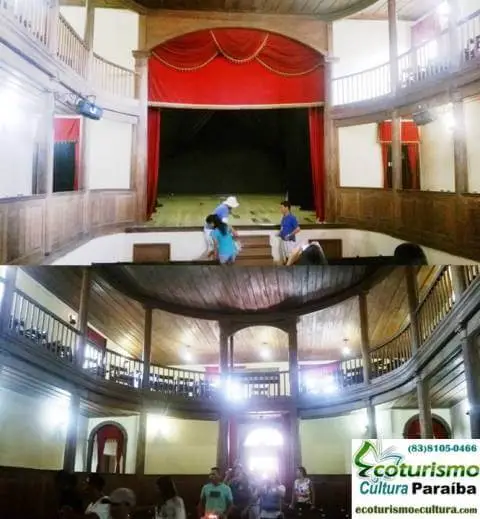 Interior do Teatro Minerva em Areia - PB Interior do Teatro Minerva em Areia - PB
