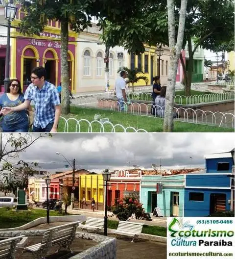Areia PB: a praça O que fazer em Areia PB: visita a praça central