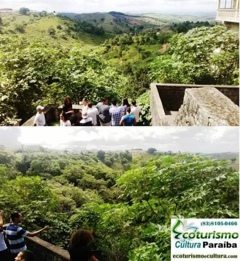 Sobrado de José Rufino: vista sobre o jardim Sobrado de José Rufino, vista sobre o jardim
