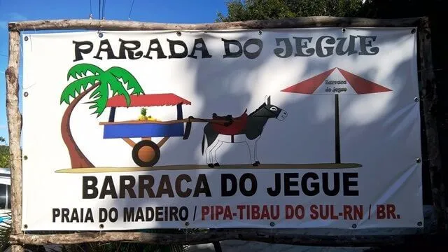 Pipa, RN: Donkey Stop, giving access to Madeiro Beach Pipa, RN: Donkey Stop, giving access to Madeiro Beach