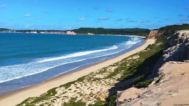 Above From the cliff of Tibault do Sul, Pipa side Above From the cliff of Tibault do Sul, Pipa side