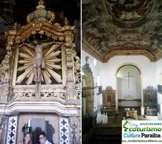 São Francisco Complex: interior details Tour of the historic center of João Pessoa: interior details of the São Francisco Complex