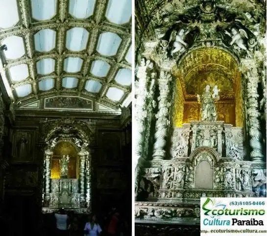 São Francisco Church and Complex: the gilded chapel João Pessoa things to do: visit to the gilded chapel of the São Francisco Complex