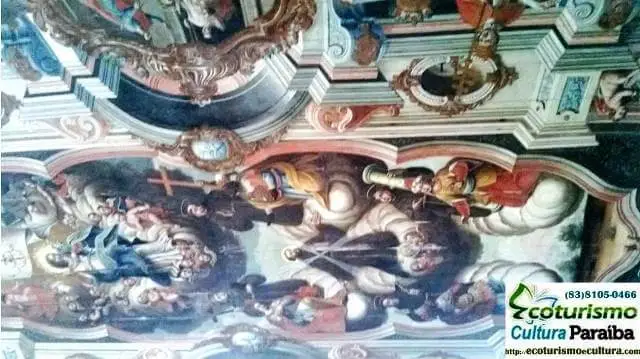 São Francisco Church and Complex: paintings with 3D effect São Francisco Church and Complex: paintings with 3D effect