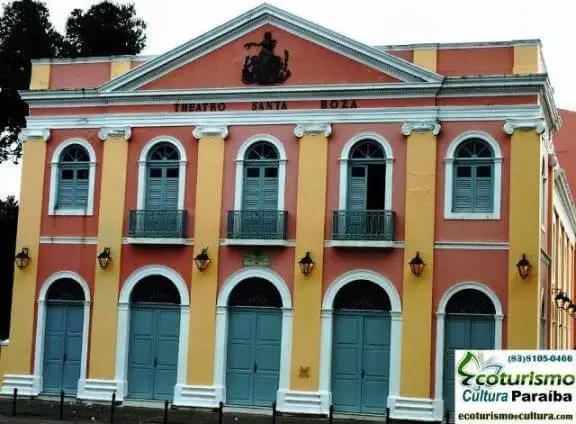 Santa Roza Theater Tourist attractions in João Pessoa: the Santa Roza Theater