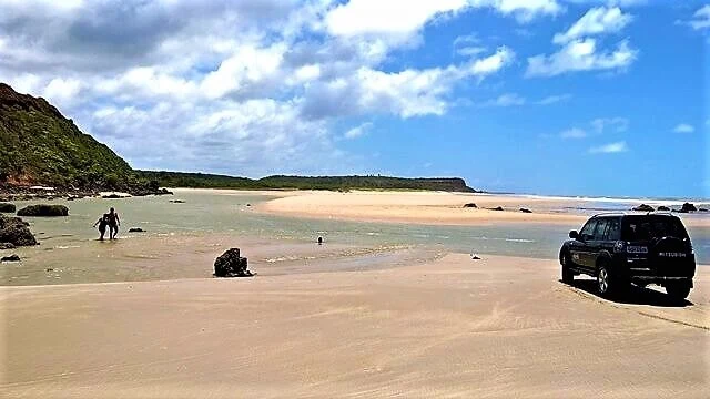 Barra do Miriri: vista panorâmica Praias litoral norte Paraiba: a Barra do Miriri