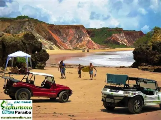 Between Coqueirinho and Tambaba... only 4x4! Arapuca Beach, 4x4 accessible, on the southern coast of João Pessoa