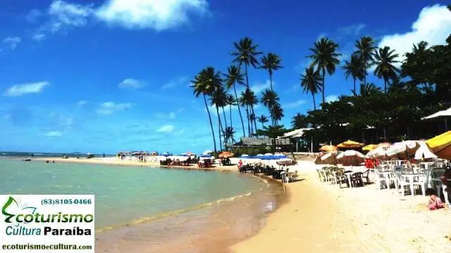 Barra do Gramame: the lagoon South coast of João Pessoa: Lagoon of the Barra do Gramame