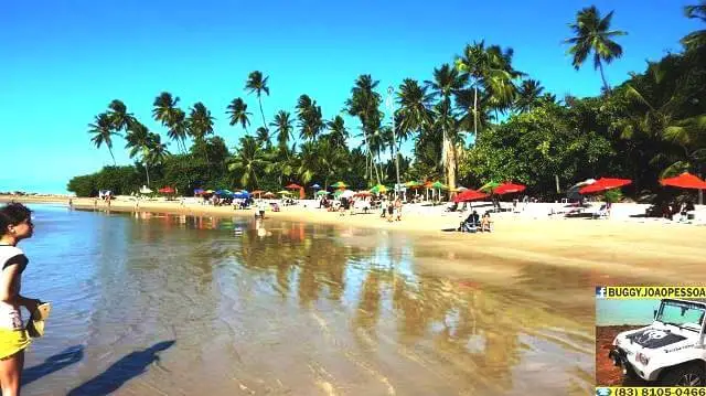 Coqueirinho Beach: crystal clear waters Coqueirinho tour João Pessoa: the crystal clear waters