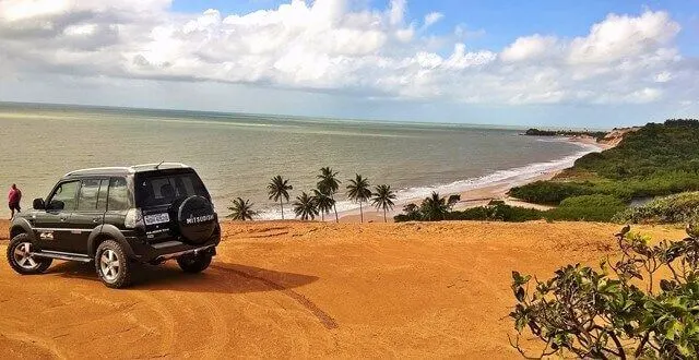 Gurugi Beach: viewpoint Viewpoint above Gurugi Beach, south coast of João Pessoa