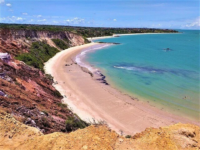 Cliffs of the Turtle Viewpoint (mirante das tartarugas), Tabatinga side