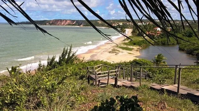 Tabatinga Beach: viewpoint Viewpoint of Tabatinga Beach, south coast of João Pessoa