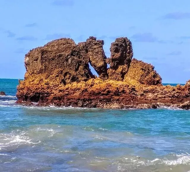 Elephant Rock, Portal da Jurema South coast of João Pessoa: Elephant Rock